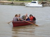 Walberswick Ferry across the river Blyth